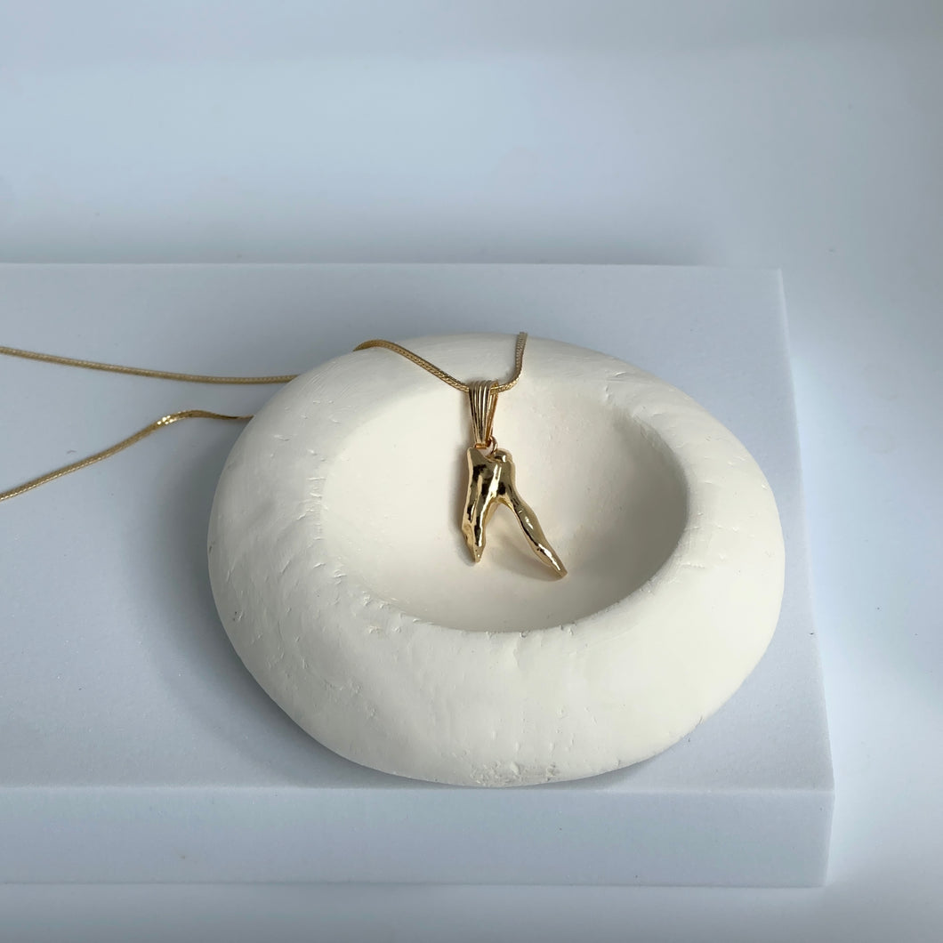 ORGANIC MATTER PEARL NECKLACE
